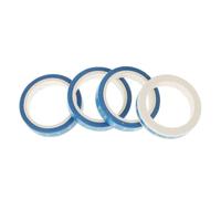 Beavorty Time Management Washi Tape Set 4 Rolls Thin Decorative Masking Tape Blue Base for Boys and Craft Project Daily Journaling and Office Use