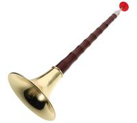 Beavorty Traditional Chinese Suona Wind Instrument Beginner-Friendly Suona Resin Imitation Wood for Cultural Events