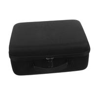 Beavorty Travel Toiletries Bag Hair Dryer Case Holder Organizer Compact Storage for Hair Curler Portable Protective Cover Eva Oxford