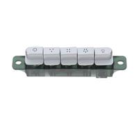 Beavorty Universal 5-Button Kitchen Range Hood Keyboard Switch with Precise Control, Plastic and Metal Construction, Suitable for Home Cooking Use, Range Hood Replacement Part