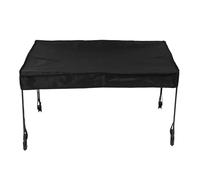Beavorty Universal Stroller Canopy Sunshade and Rain Cover with Quick Setup Foldable Design, Black Plastic and Cloth Material, for Market Stalls and Outdoor Activities to Protect Strollers