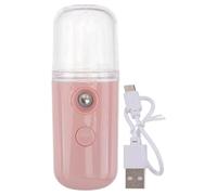 Beavorty USB Rechargeable Mini Facial Mister Hydrating Nanometer Sprayer Portable Moisturizing Face Steamer for Skin Care and Eye Mist, Handheld Humidifier Suitable for Travel Random Color