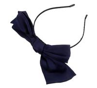 Beavorty Vintage Satin Bowknot Headband for Women and Double Layer Ribbon Hairband with Soft Elegant Retro Style Hair Accessory for Daily Wear and Special Occasions