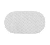 Beavorty Waterproof Diaper Changing Pad for Nursery and Stroller Use, Soft Cotton and Polyester Material, Oval Shape, Washable and Reusable Travel Nappy Changing Mat for Infants