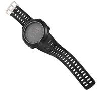 Beavorty Waterproof Outdoor Step Count Watch for Men with Swimming Waterproof Function and Day the W isplay, Black Silicone and Stainless Steel Sturdy Design for Sports and Mountain