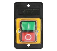 Beavorty Waterproof with Reliable Start/stop Latching Push Button Switch Copper Material, 220v 380v 10a Motor Control Station for Bench Drill Presses and Heavy-duty Workshop Machinery