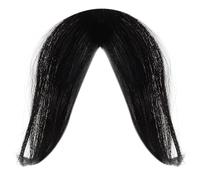 Beavorty Women's Clip in Curtain Bangs Hair Extensions Fringe Bangs for Daily Use Natural Invisible Realistic Front Fringe Hairpiece