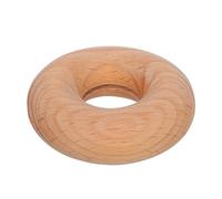 Beavorty Wooden Donut Shaped Food Bag Clips, Retro Walnut Beech Sealing Clips for Snack, Chip, Bread Storage, Kitchen Organization Accessories, Reusable Food Package Sealers