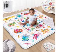 Beavtaens Baby Play Mat, 50x50 Playpen Mat with Machine Washable