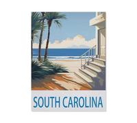 BEAYODKP 5D Diamond Painting，South Carolina（40 x 50 cm）