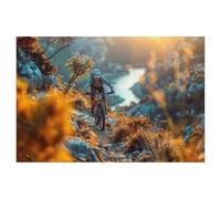 BEAYODKP 5D Diamond Painting，Steep Ascent - Laborious and Strenuous，Diamond Embroidery Cross Stitch（30 x 40 cm/11.81 x 15.74 inches）-AH8