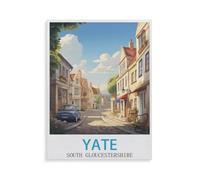 BEAYODKP 5D DIY Diamond Painting kit,Yate South Gloucestershire,Round Resin Diamond Cross Stitch, Home Decoration Gift(40 x 50 cm/15.74 x 19.68 inches)-GW9