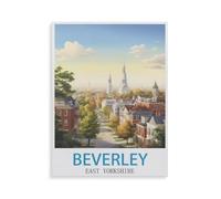 BEAYODKP 5D DIY Full Round Drill Diamond Painting,Beverley East Yorkshire,Embroidery Full Round Diamond Cross Stitch Rhinestone Mosaic Decor Gift(50 x 60 cm/19.68 x 23.62 inches)-GY68