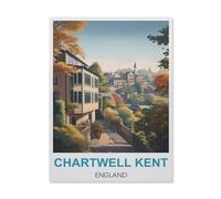 BEAYODKP Chartwell Kent England,Beginner-Friendly Paint-by-Number Kit,Easy Introduction to Art(50x60cm) 19.6x23.6 inches-FH31