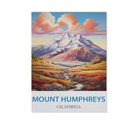 BEAYODKP Diamond Painting Kits ，Mount Humphreys California（40 x 50 cm）