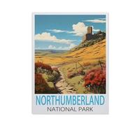 BEAYODKP DIY 5D Diamond Painting Kits，Northumberland National Park,Diamond Painting for Beginner Adults Rhinestone Numbered Diamond Arts Home Wall Decor（50 x 60 cm/19.68 x 23.62 inches）-BY49