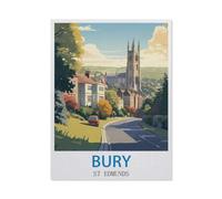 BEAYODKP DIY Diamond Art Kits，Bury St Edmunds（30 x 40 cm）