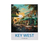 BEAYODKP DIY Diamond Art Kits，Key West Florida（30 x 40 cm）
