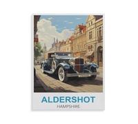 BEAYODKP DIY Diamond Painting,Aldershot Hampshire,Cross Stitch Full Drill 5D Embroidery Mosaic Wall Decor Art(30 x 40 cm/11.81 x 15.74 inches)-GZ40