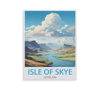BEAYODKP Isle of Skye Scotland，5D DIY Diamond Painting Full Round Drill Diamond Embroidery Cross Stitch Rhinestone Mosaic Paintings Art（50 x 60 cm/19.68 x 23.62 inches）-HY72