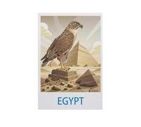 BEAYODKP Paint by Numbers for Adults Beginner,Egypt,DIY Oil Painting Kit on Canvas with Paintbrushes and Acrylic Pigment, Arts Craft for Home Wall Decor(30x40cm) 11.8x15.7 inches-GD40