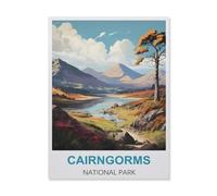 BEAYODKP Paint by Numbers for Adults,Cairngorms Scotland,Craft Art Painting DIY Kit Rolled Canvas Without Frame(50x60cm) 19.6x23.6 inches-FG4