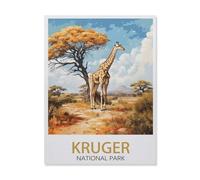 BEAYODKP Paint by Numbers for Adults，Kruger National Park，DIY Oil Painting Kits for Adults Kids with Brushes and Acrylic Pigment Paint by Numbers Canvas Arts Crafts (40x50cm) 15.7x19.6 inches-DV99