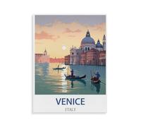 BEAYODKP Paint by Numbers for Adults,Venice Italy,Canvas Adults' Paint by Number Kits on Canvas DIY Oil Painting by Numbers for Adults(20x30cm-O33