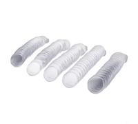 BEAZOOM 100 Pack Transparent 35 for mm for Plastic Coin Storage Capsules Round Design with Opening Collectors and Displays