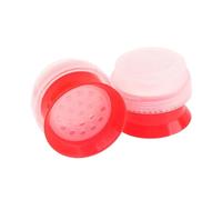 BEAZOOM 10PCS Mushroom Cultivation Bag Sealer Collars, Reusable for Plastic Seal Covers with Ventilation Sponge Mycelium Growth, 5x4cm