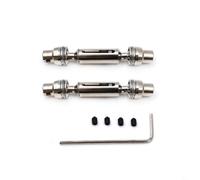 BEAZOOM 2-Pack Metal Drive Shafts 1:16 for wpl B14 B24 C14 C24 B16 B36 RC Crawler Trucks, Compatible with for jjrc Q60 Q61, Lightweight Design
