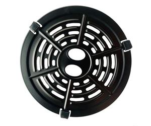 BEAZOOM 2QT Round Air Fryer Grill Plate with Handle, Nonstick 304 Stainless Steel Crisper Pan for Dash/Bella/Gowise USA/PowerXL/Elite Gourmet Air Fryers