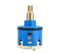 BEAZOOM 33mm Brass Shower Faucet Cartridge, 3-Position Diverter Valve Spool with Third Gear Control for Bathroom Tap Repair
