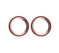 BEAZOOM 40x52x8mm for Bike Headset Bearings 2-Pack, Ball Bearing Steel Sealed, 45/45 Degree Taper for Cycling Component Maintenance Silver