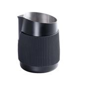 BEAZOOM 420ml Stainless Steel Milk Frothing Pitcher Handleless Design with Hawk Spout Latte Art and Cappuccino for Black