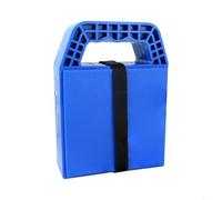 BEAZOOM 4Pcs Blue PP Plastic Stabiliser Pads 23x17x2cm, Non-Slip for caravan Support Plates for RV Trailer for motorhome Jack Base