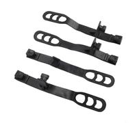 BEAZOOM 4PCS Motorcycle Headlight Rubber Mount Straps for Honda for Suzuki Front Headlamp Retainer Bands for Dirt Bikes Naked Motorbikes 30-43mm Forks
