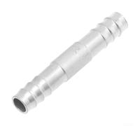 BEAZOOM A/C Hose Barb Straight Splice Fitting, Aluminium Push in Connector for Car Air Conditioning Hoses, Two Way, #6#8#10#12 Sizes 3/8 to 3/4 in 1pc Set(#12)