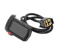 BEAZOOM ABS Electric Dirt Bike Speedometer Display for Surron Bee X/S Easy Install Clear Screen Black