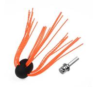 BEAZOOM Aluminium Chimney Sweep Brush Kit with Flexible Rod, Rotary Drill Cleaning Tool for Flue Liner 4-12 Inch, Brass Fittings