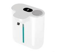 BEAZOOM Automatic Foam Soap Dispenser Wall Mounted, 500ml Adjustable Bubble Output, Touchless for Bathroom Kitchen Hotel(white gel)