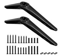 BEAZOOM Base Stand for TCL 28-65 Inch, ABS Desktop Replacement Feet with Screws, Compatible with 32S305 43S455 50S421 55S425 Models, Black