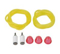 BEAZOOM Bulb Fuel Filter Hose Kit for McCulloch GBV325 GBV345, Trim Mac 210-281, Chainsaw 333 444, Replacement Parts Set