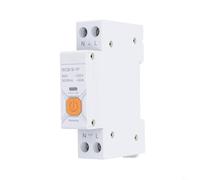 BEAZOOM Circuit Breaker for Tuya, 1-63A Adjustable WiFi Energy Monitor with Power Statistics, Remote Control Timer & Alarm Lock, ABS