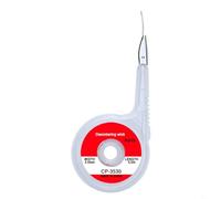 BEAZOOM Desoldering Braid 3.5mm x Copper Wire for Quick Solder Absorption, Suitable for Mobile Phone and Circuit Board Repair(3.5mm)