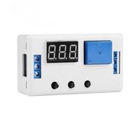 BEAZOOM Digital Time Delay Relay 12V 01s to 999 Minutes Adjustable Timer Switch with LED Screen Circuit