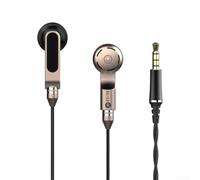 BEAZOOM Dual Dynamic Driver Earphones MMCX Connector Open Fit Headset High Definition Sound for Music Lovers Studio 1.2m Wire(3.5mm)
