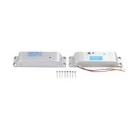 BEAZOOM Electric Drop Bolt Lock 12V 1000KG Holding Force, Aluminum Alloy Access Control Lock with LED Indicator Office Glass Metal Doors