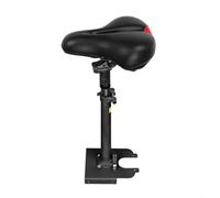 BEAZOOM Electric Scooter Seat for Xiaomi Pro and Pro 2, Foldable Shock Absorbing Cushion with High-Strength Aluminum Frame, Comfortable Riding Accessory, Black