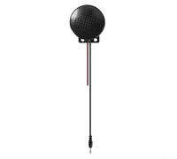 BEAZOOM for Compact USB Computer Speaker with 3.5mm Aux Input, 1W Full for Range Driver Laptop Desktop, Portable Low Power Audio Device, Black(DC6-30V)